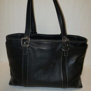 Coach Leather Vintage Top Zip Double Strap Tote/Diaper Bag/Handbag No. A06S-6460